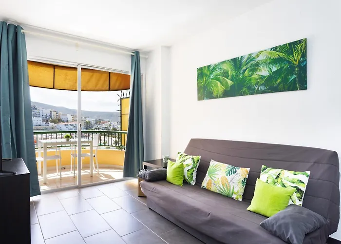 Stunning Sea View In Cristianos Apartament